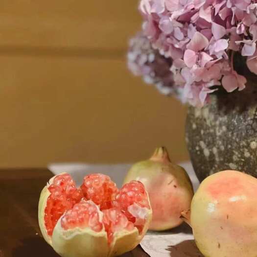 蒙自市礼盒装代发代办云南绿籽甜石榴薄皮多汁硬籽石榴