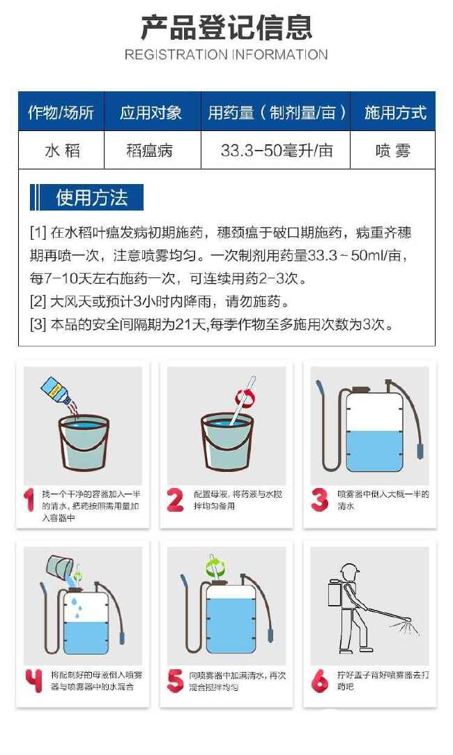 批发鲁抗6%春雷霉素杀菌剂 大田水稻作物稻瘟病农药杀菌剂大