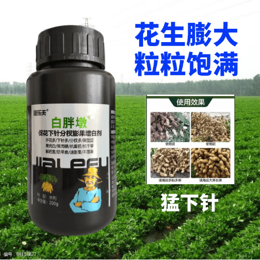 潍坊白胖墩花生专用叶面肥膨果增白促开花下针分杈多国型周正防早衰