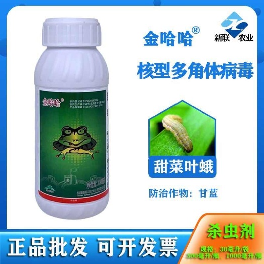 滨州金哈哈甜菜夜蛾核型多角体病毒甘蓝甜菜叶蛾专用杀虫剂