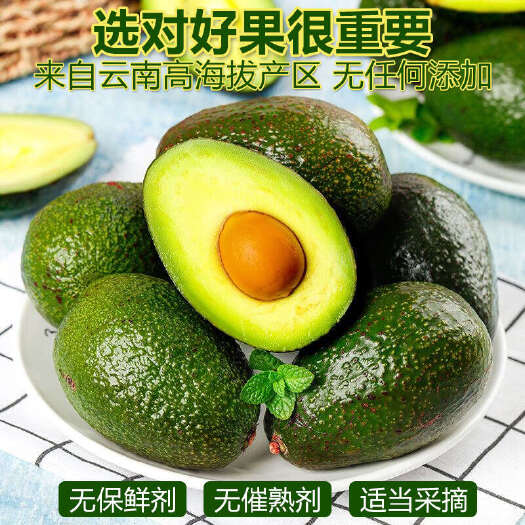 昆明哈斯牛油果一件代发云南产地供应各平台私域
