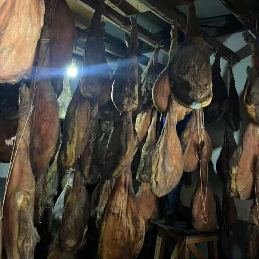 寻甸县云南农家土猪老火腿 土房子发酵 底盐味 小时候的味道绿霉火腿