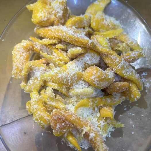 北京椰蓉芒果条5斤散装蜜饯果干果脯厚切办公室休闲零食