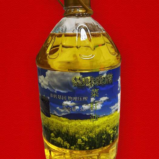 秭归县秭归县农家纯香一级菜籽油5L/桶