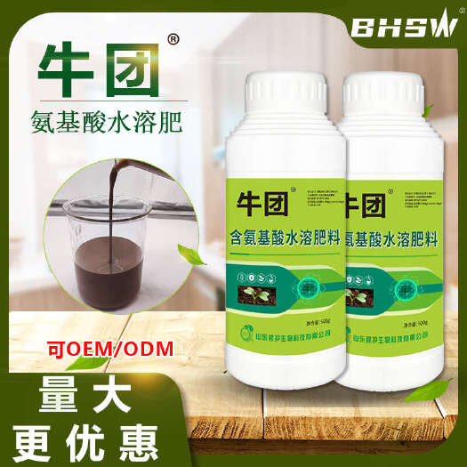 济宁水溶肥氨基酸水溶肥叶面肥钙肥微量元素水溶肥促进生长蔬菜果树
