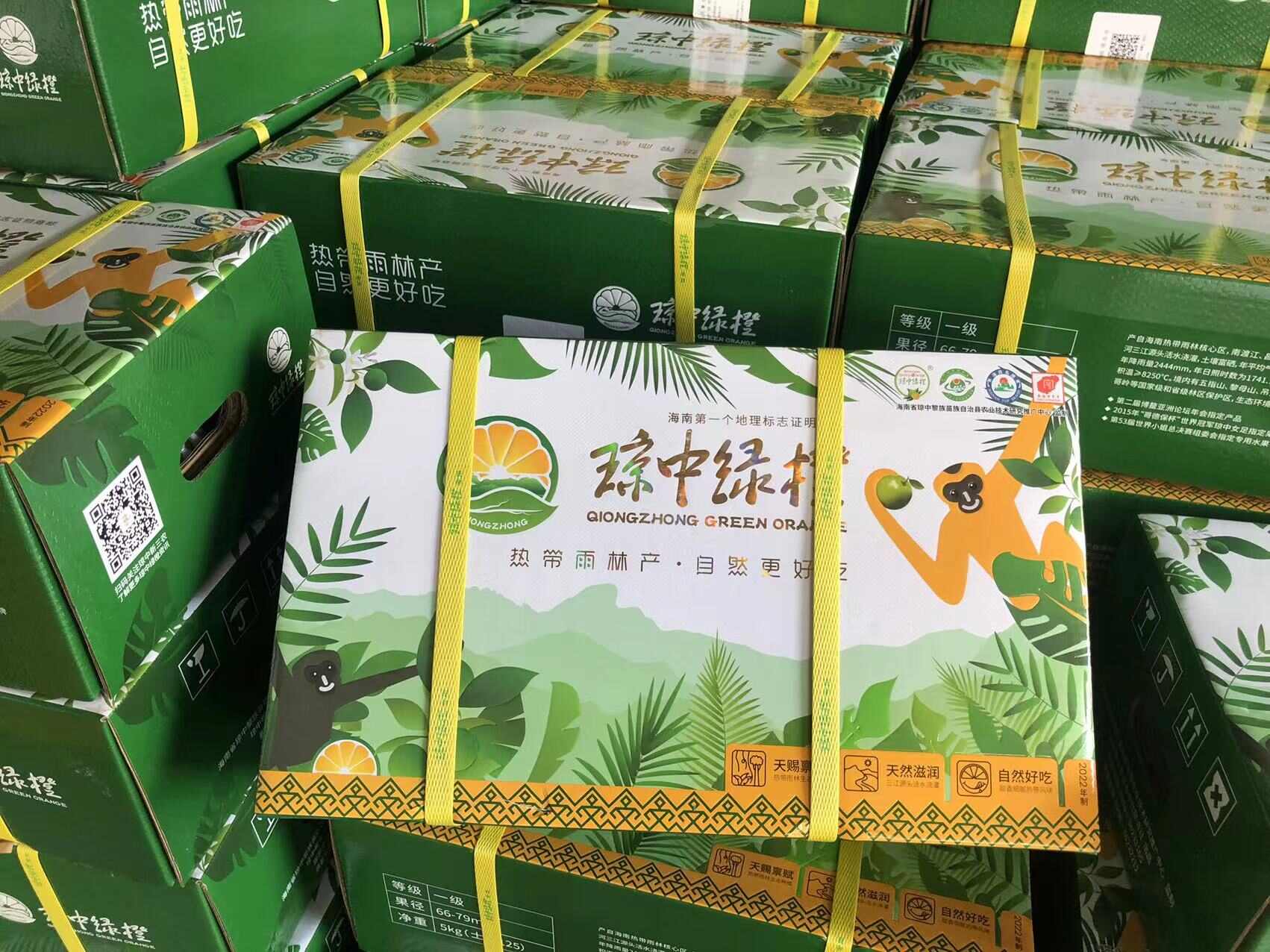 海南琼中绿橙一件代发产地直发一手货源对接各大电商平台