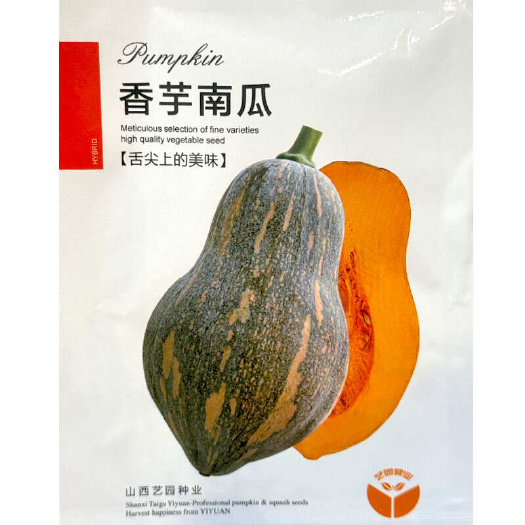 香芋南瓜种子 肉质细腻 味甜 香芋味浓