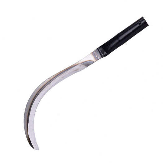 笠农 农具除草刀收割刀农用镰刀割草刀割带箍镰刀槟榔刀户外农用