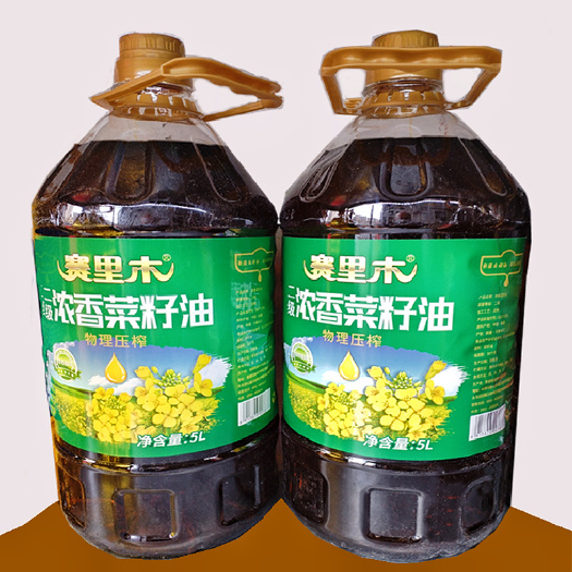 乌鲁木齐纯正菜籽油新疆物理压榨食用油炒菜家用瓜子油