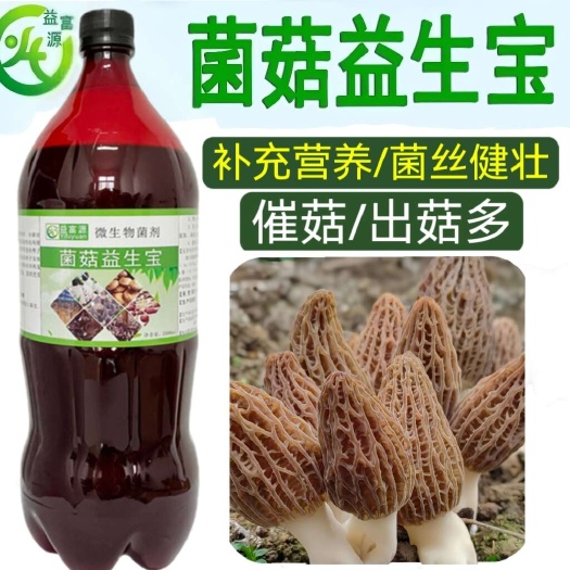 新郑市益富源菌菇益生宝羊肚菌香菇营养液平菇催菇大球盖菇食用菌
