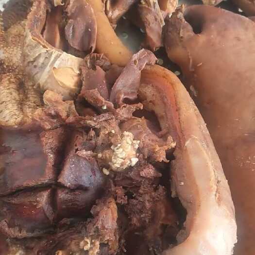 阳信县火烧毛五香去骨牛头肉，量大优惠，物美价廉，五香味道可直接食用