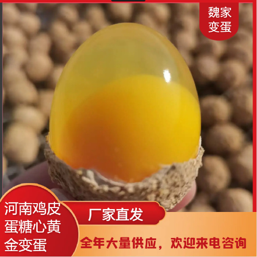 河南热销变蛋黄金变蛋鸡皮蛋厂家直销，长期大量供应