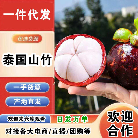 泰国山竹一件代发产地直发一手货源对接各大电商平台