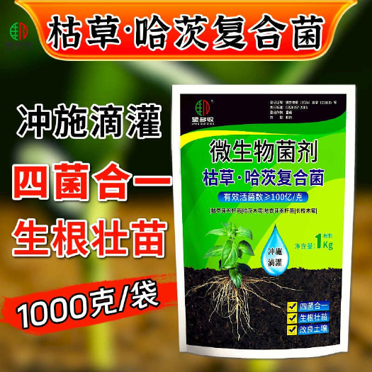 潍坊土壤微生物菌剂 土壤调理剂枯草哈茨 1000克 微生物菌剂