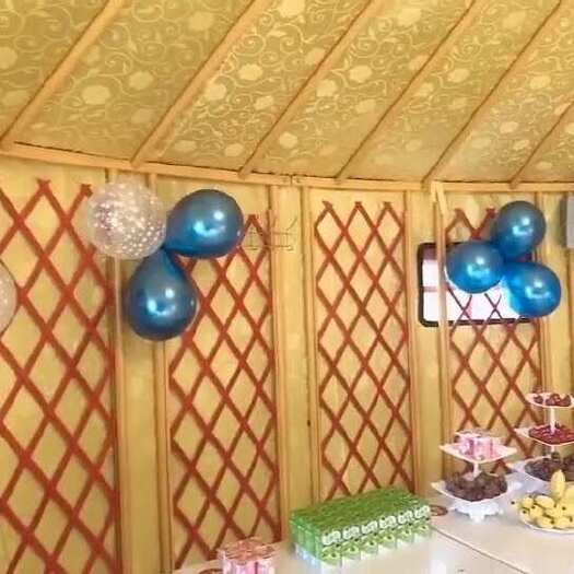 获嘉县农家乐蒙古包户外帐篷15人就餐豪华烤漆竹艺款