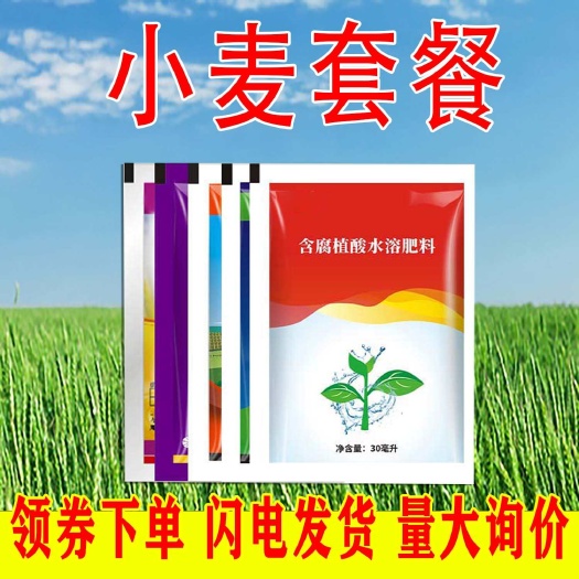 菏泽小麦增产专用套餐杀虫防病营养调节抗逆轻松增产一喷三防