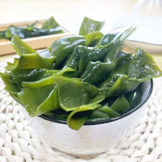 荣成市盐渍海带结 海带扣 中扣 无沙 1.8倍泡发 源头电商团购