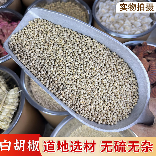 普宁市【永康元药业】白胡椒粒批发海南特产调味料正宗