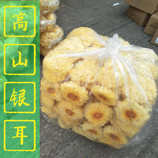 闽侯县【一手货源】银耳干货批发白木耳糯耳产地菇农直销（包邮）