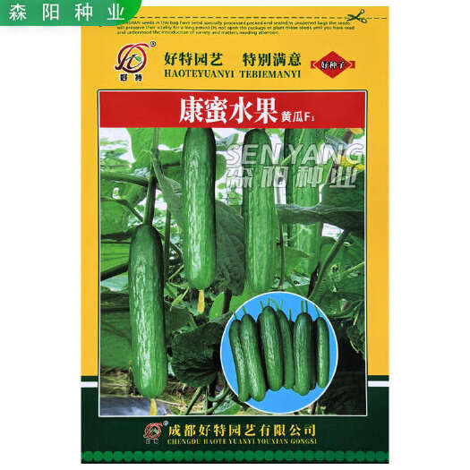 常德好特康蜜水果黄瓜早熟全雌清香微甜迷你水果小黄瓜卡其水果01湘