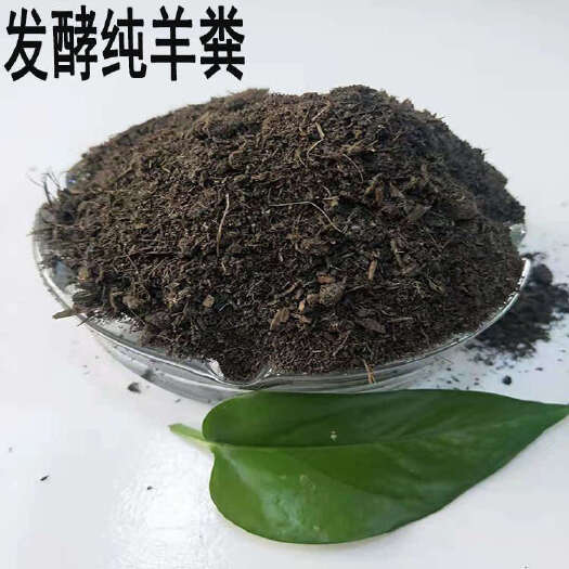 正定县发酵羊粪有机肥厂家羊粪蛋中药材人参种植底肥