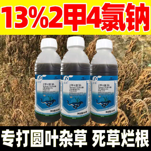 重庆市3%2甲4氯钠-鑫农远除-900G*15瓶小麦田除草剂