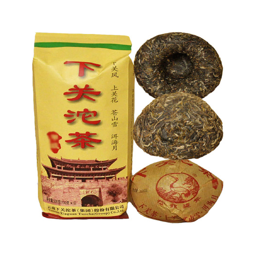 2014年松鹤下关沱茶云南普洱茶甲级沱生茶叶100克