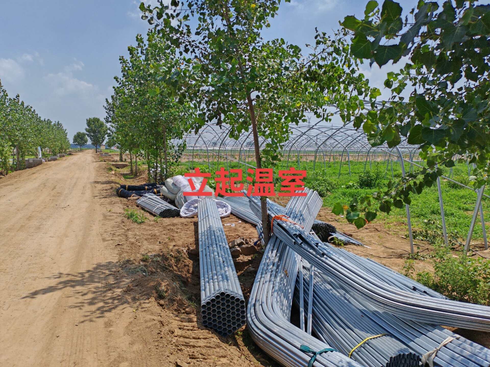 种植大棚骨架全套钢管温室定制保温大棚连体大棚蔬菜大棚养殖大棚