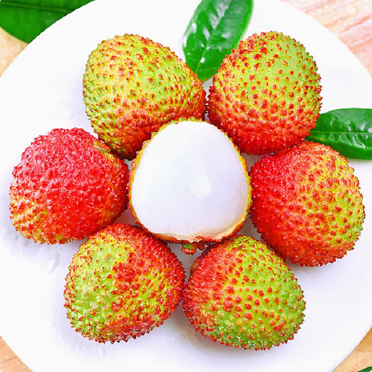 高州市广东妃子笑荔枝水果当季现摘桂婴荔枝肉批发发货大批量有货