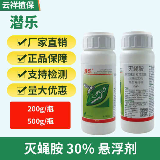 济南30%灭蝇胺黄瓜茄子四季豆叶菜类花卉美洲斑潜蝇苍蝇鬼画符