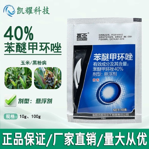 菏泽苯醚甲环唑40%果树蔬菜火龙果玉米黑粉病白腐病褐斑病杀菌