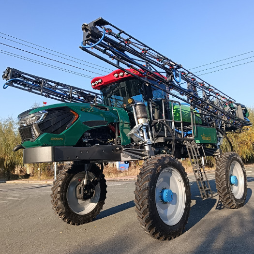 公主岭市华玺3WPZ-4000自走式喷杆喷药机玉米打药机高架打药车
