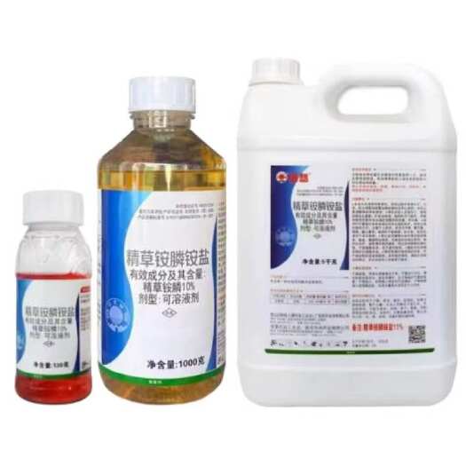 武汉红太阳10%精草铵膦铵盐莫愁精草胺磷精草胺磷除草药除草剂