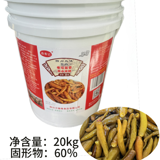 岳池县老坛酱香泡青尖椒