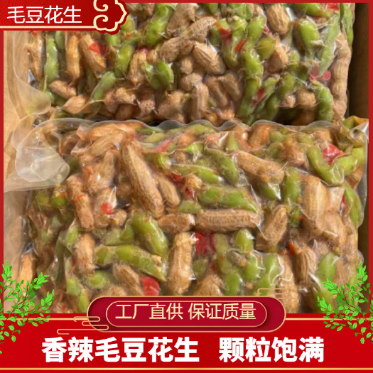 全熟毛豆花生全国发货，厂家直销
