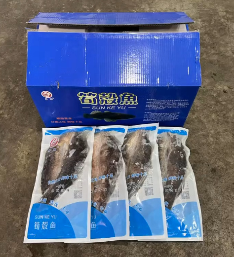 上海笋壳鱼已去内脏调理开背净膛半成品虎头鱼呆子鱼冷冻酒店
