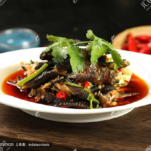 长沙四川麻辣黑鸡爪开袋红油无骨乌鸡爪凉菜盐帮菜酒店饭店半成品批发