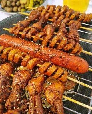 特产烤面筋 休闲零食 BBQ风味 非油炸健康食品 独立包装