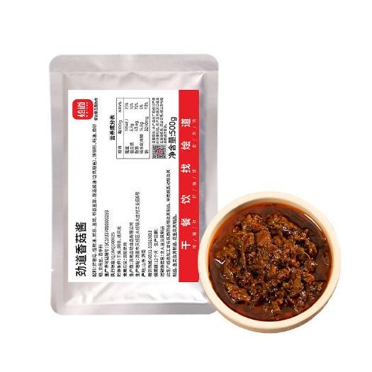 平阴县烩道劲道香菇酱500g