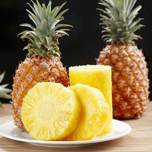 澄迈县【甜】海南金钻17凤梨果园现摘现发当季水果削皮即食酸甜多汁