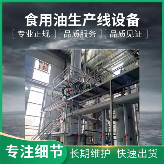 巩义市大型菜籽油生产线设备,榨油机精炼设备,50吨100吨菜籽油加