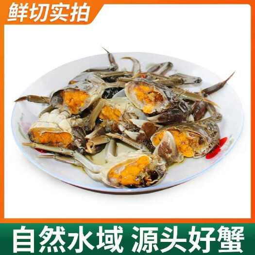 兴化市鲜活兴化六月黄大闸蟹壳薄肉嫩味道极鲜批发商超餐饮团购水产市场