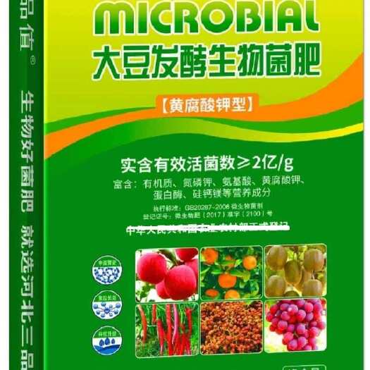 石家庄2亿大豆发酵生物菌肥