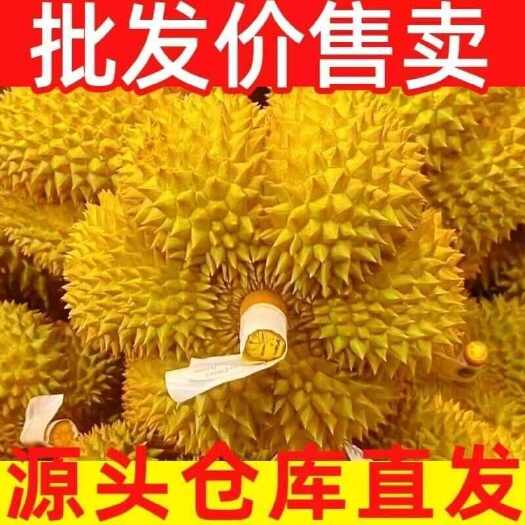 广州【推荐】干尧榴莲新鲜带壳源头仓库直发一手货源长期供应欢迎合作