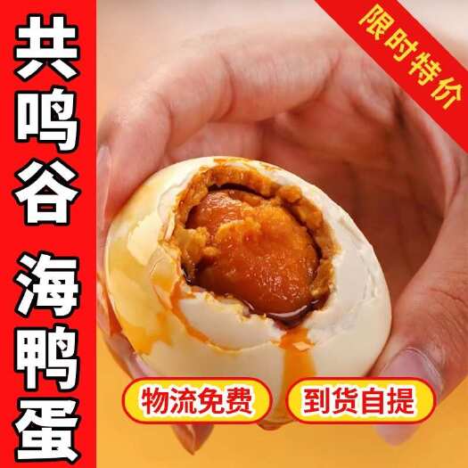 台山市海鸭蛋，“共鸣谷”商标，广东知名品牌，厂家直发