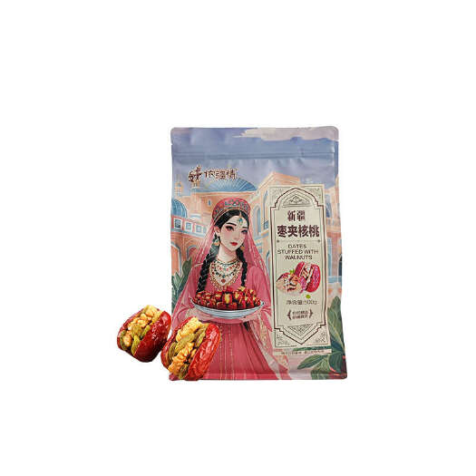 佛山侬疆情枣夹核桃500g