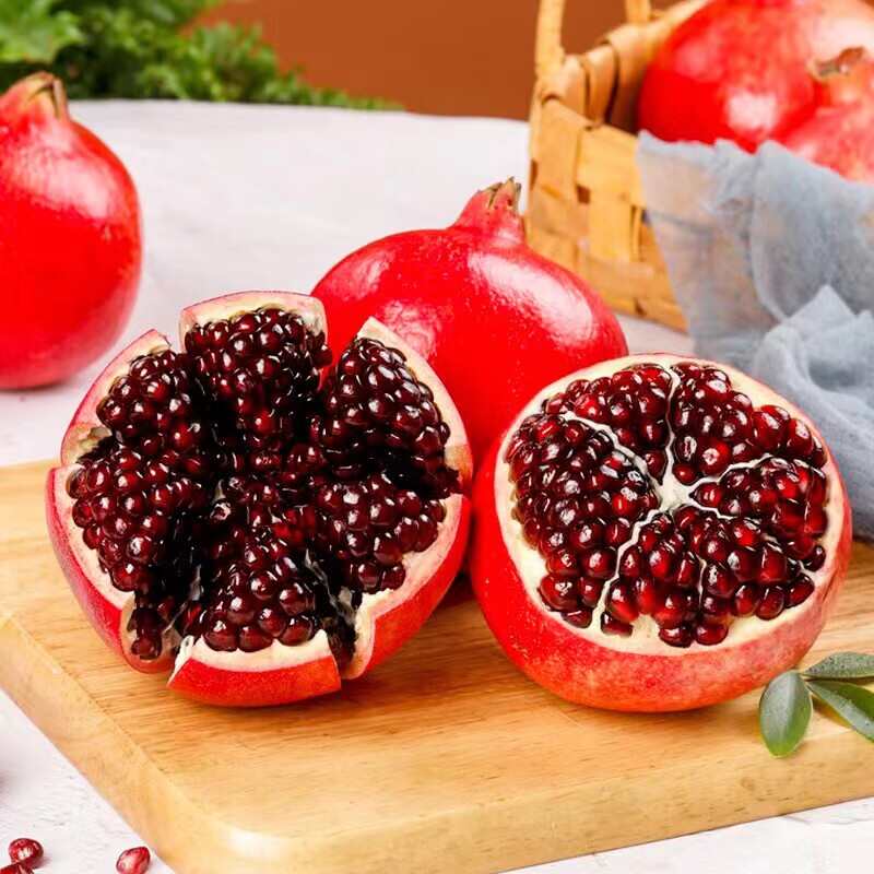 四川突尼斯软籽石榴一件代发产地直发一手货源对接各大电商平台