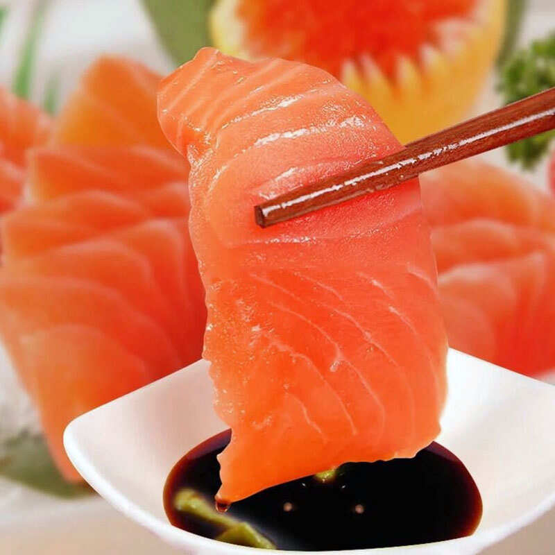 冰鲜挪威三文鱼整条大西洋鲑鱼海鱼刺身日料食材