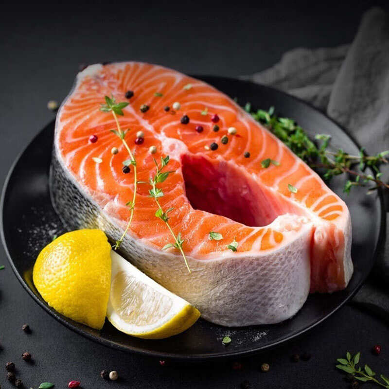 冰鲜挪威三文鱼整条大西洋鲑鱼海鱼刺身日料食材