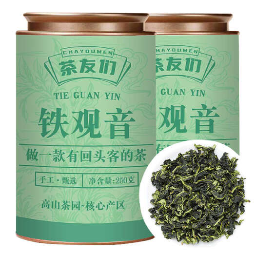 安溪县2025正宗安溪春茶铁观音茶叶新茶浓香型自己喝礼盒装500g